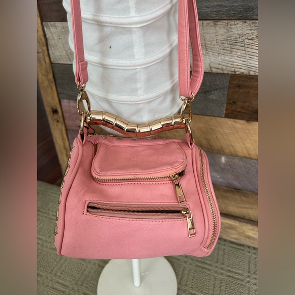 Corral Studded Leather Crossbody Bag - Picture 2 of 6